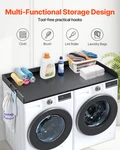 Washer Dryer Countertop With 3 Splicing Panels, Black. Fixed Price $70.17.