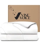 Vine Voice Cooling Blanket Comforter Hot Sleepers Full/queen Soft, Arctic White. Fixed Price $72.00.