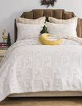 Greenland Home Fashions Reindeer Games Holiday Matelass 3-PC. Quilt Set, King. Fixed Price $59.99.