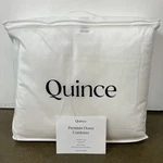 Bnwt Quince Premium White Duck Down Comforter Lightweight King Cal. Fixed Price $159.00.