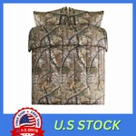 Realtree Apx Camo Queen 3 Piece Comforter Set All-season Lightweight Rustic Fa. Fixed Price $73.70.