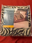 Essential Home Queen Size Animal Print Bedding Set New Package. Fixed Price $35.99.