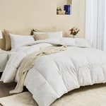 Luxury Goose Down Comforter Super King - All Season Egyptian Cotton Cover. Fixed Price $299.99.