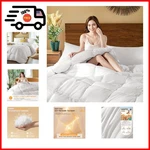 Hungarian Goose Down Comforter King 850 Fill Power, All-season, Ultra-soft. Fixed Price $204.24.