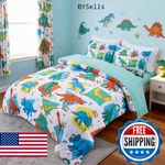 Nice Night Kids Boys Dinosaur Bedding Set 5PCS Full Bag Comforter Pillo. Fixed Price $41.57.