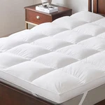 3 Inch White Goose Feather Topper,full Bed Topper,mattress Cove. Fixed Price $256.60.