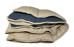 Pottery Barn Comforter Camden Full Queen Reversible Sand Charcoal Teen Blanket. Fixed Price $78.00.