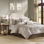 Madison Park Cozy Comforter Set - Trendy All Season Down Alternative, King. Fixed Price $175.99.