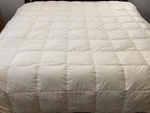 Lands End Queen Size Down Comforter Duvet. Fixed Price $145.00.