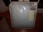 Nip Macy's Oake Blue Print Ethicot Abstract King Comforter & Shams Set 3PC. Fixed Price $131.59.