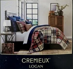 Cremieux Logan Plaid King Mini Quilt Set Cotton W/shams Nwt New. Fixed Price $169.99.