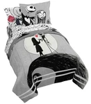 Jay Franco Disney Nightmare Before Christmas Moonlight 7 Piece Full Bed Set .... Fixed Price $98.09.
