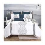 Sapphire Home Luxury 8 Piece California King Comforter Set With Shams And Cus.... Fixed Price $131.31.
