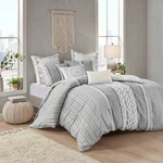 Imani Gray King/cal 3-PIECE Comforter Mini Set. Fixed Price $143.23.