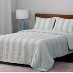 Berkshire Life Waffle Stripe Comforter Set. Fixed Price $46.41.