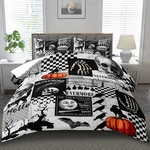 Llyxsesty Halloween Comforter Set King,gothic Bedding Kids And Adults,go. Fixed Price $53.23.