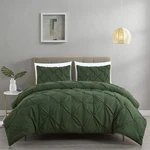 Chezmoi Collection Berlin Pinch Pleat Pintuck Bedding Comforter Set All Sizes. Fixed Price $56.99.