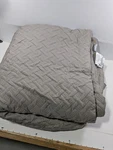 Vcny Home Nina Collection Comforter Taupe Embossed Geometric Pattern Breathable. Fixed Price $11.45.