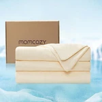 Coolmurm Cooling Comforter Hot Sleepers, Full/queen, Lightweight Beige Quilt. Fixed Price $249.99.
