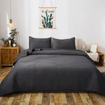 Kasentex Ultra Soft Plush Poly-velvet Quilt Set, Queen, King, Room Decor, Gradua. Fixed Price $62.99.