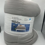 Room Essentials Faux Shearling Microfiber Comforter Gray Full/queen. Fixed Price $24.95.