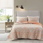 Reversible Microfiber Coverlet Set Hypoallergenic Quilted Bedding W/ Shams New. Fixed Price $63.51.