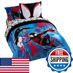 Jay Franco Marvel Spiderman Across The Spider-verse Glitch 7 Piece Queen Size. Fixed Price $106.60.