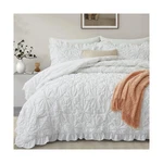 Bedazzled Queen Size Comforter Sets, White Bedding Se... Usa Fast Ship. Fixed Price $81.22.