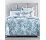 Nwt Elegant Hotel Collection Queen Comforter Lagoon Blue Pima Cotton 400TC. Fixed Price $130.00.