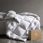 Pacific Coast Down Comforters King Size, 100% Cotton Duvet Insert, Extra Fluf.... Fixed Price $586.79.