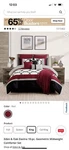 Eden & Oak Davina 10-PC. Midweight Comforter Set King. Fixed Price $100.00.