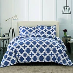 Superior Trellis Comforter Set Pillow Shams Luxurious Soft Microfiber Down. Fixed Price $106.24.