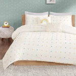 Intelligent Design Callie Girls Full/queen Comforter Set, Ivory 5-PIECE Kids. Fixed Price $116.39.