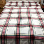 Members Mark Comforter King / Queen Size Plaid 105X95" Soft Extra Warm Blanket. Fixed Price $152.90.