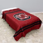 South Carolina Gamecocks Reversible Big Logo Soft And Colorful Comforter. Fixed Price $74.95.