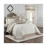 Vue Bensonhurst Modern Farmhouse Medallion Bed Spread, California King, Ivory. Fixed Price $79.39.