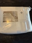 Hotel Collection Structure Full / Queen Duvet Cover & Shams Set White. Fixed Price $110.00.