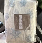 Ashley Cooper Home Collection Twin Fleece Sheet Set Snowflake 100% Polyester. Fixed Price $22.50.