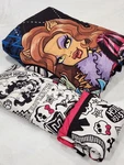 Monster High Reversible Comforter Twin Rare Design Franco Set 2013 As Is Read. Fixed Price $55.00.