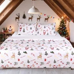 Hitime 100% Polyester Printed Christmas Duvet Cover Set - King Size 3 Piece. Fixed Price $56.94.