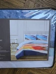 Vince Camuto Allaire 100% Cotton Full/queen 3 Piece Duvet Set New. Fixed Price $38.25.