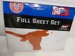 The Northwest Company Ncaa Texas Longhorns Sheet Set, Full, Team Colors. Fixed Price $49.95.