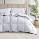 Martha Stewart Luxurious Goose Feathers Down Fiber Comforter Twin Size - Hotel Q. Fixed Price $141.55.