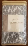 Rose Tree Preston Indigo/gray/beige Leopard European Pillow Sham, 26"X26". Fixed Price $24.69.
