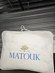 Matouk Libero Gently Used All Season Comforter Queen 90"X96" 62 Oz. Fixed Price $344.00.