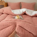 Extra Warm Plush Tufted Sherpa Comforter Twin Full Queen Luxury Winter Bedding. Fixed Price $39.59.
