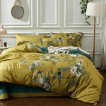 Mixinni Garden Style Cotton Flowers And Birds Pattern Printed Duvet Cover Rev.... Fixed Price $102.73.
