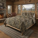 Realtree MAX-7 Camo 5-PIECE Queen Set All Seasons Bedding. Fixed Price $99.99.