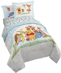 Comforter Set 5 Piece Twin Sheets Pillow Covers White Winnie Pooh Jay Franco. Fixed Price $89.99.