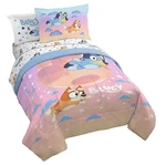 Jay Franco Bluey Bingo Full Comforter Set - 7 Piece Bed Includes Sheet. Fixed Price $115.79.